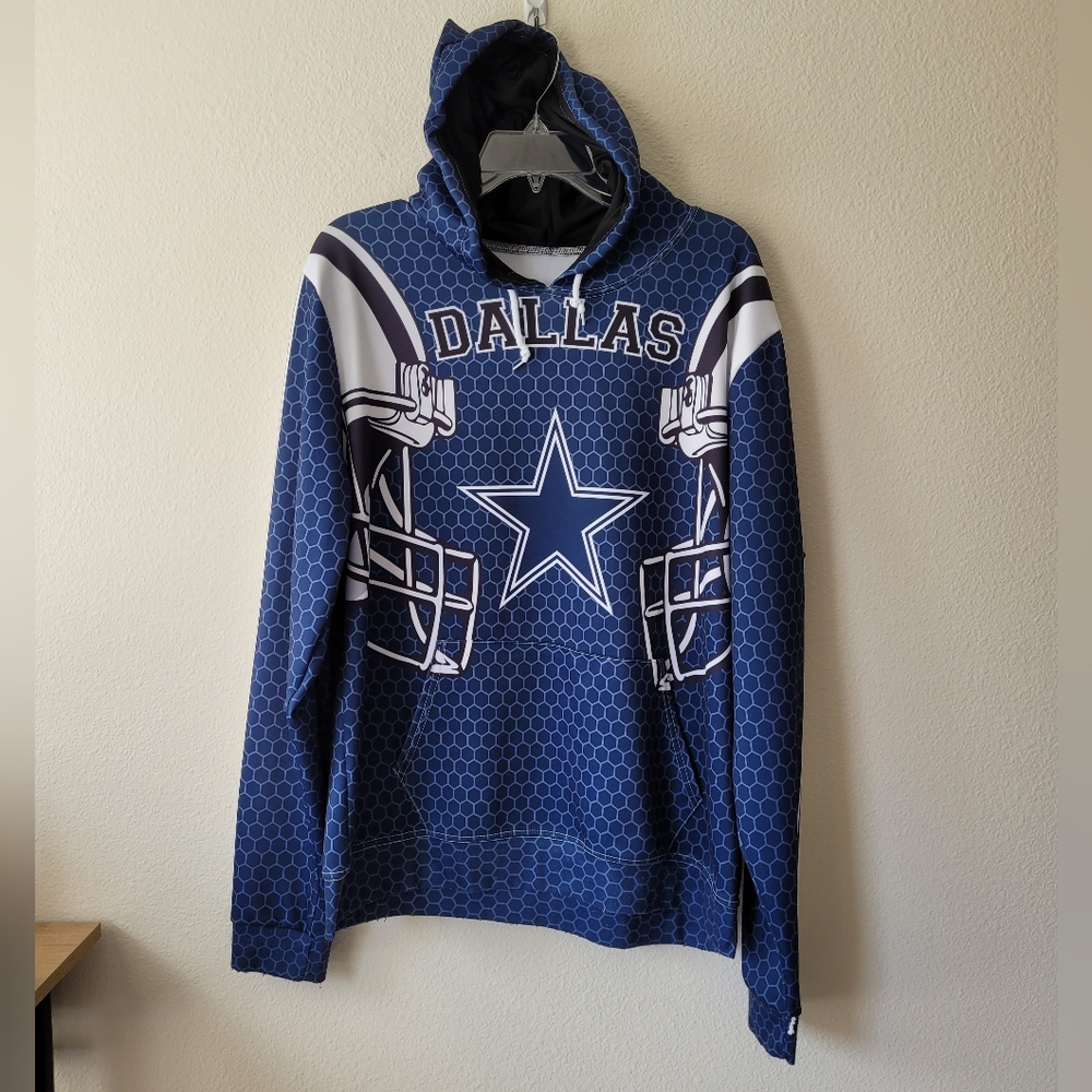Dallas Cowboys Hoodie Pullover Logo Athletic Sweatshirt